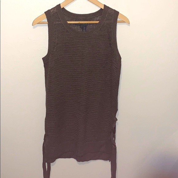 Michael Stars Sleeveless Sweater Tunic - Picture 1 of 7